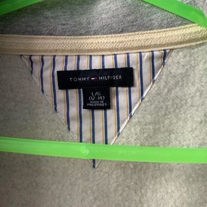 Grey tommy hilfiger boys jacket size 14-16